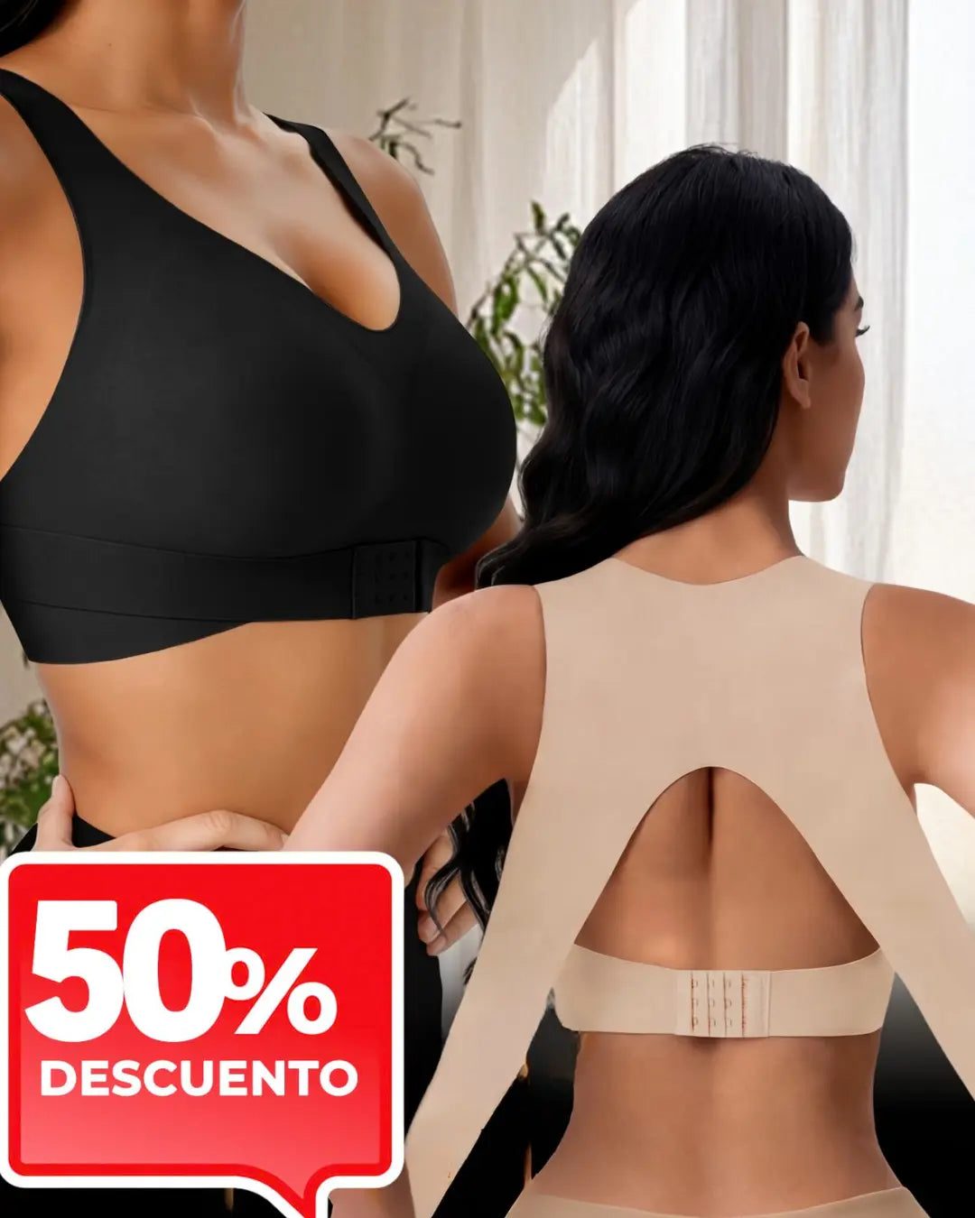 BRASIER CORRECTOR DE POSTURA Y LEVANTA BUSTO
