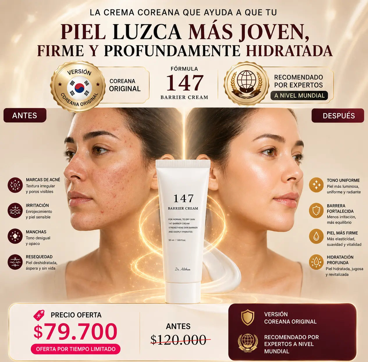 CREMA DR ALTHEA 147 (VERSIÓN ORIGINAL COREANA)