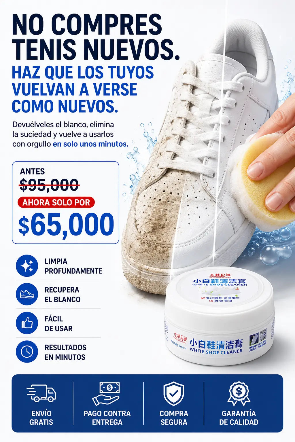 CREMA LIMPIADORA DE ZAPATOS