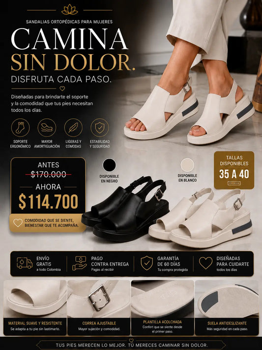 Sandalias ortopédicas