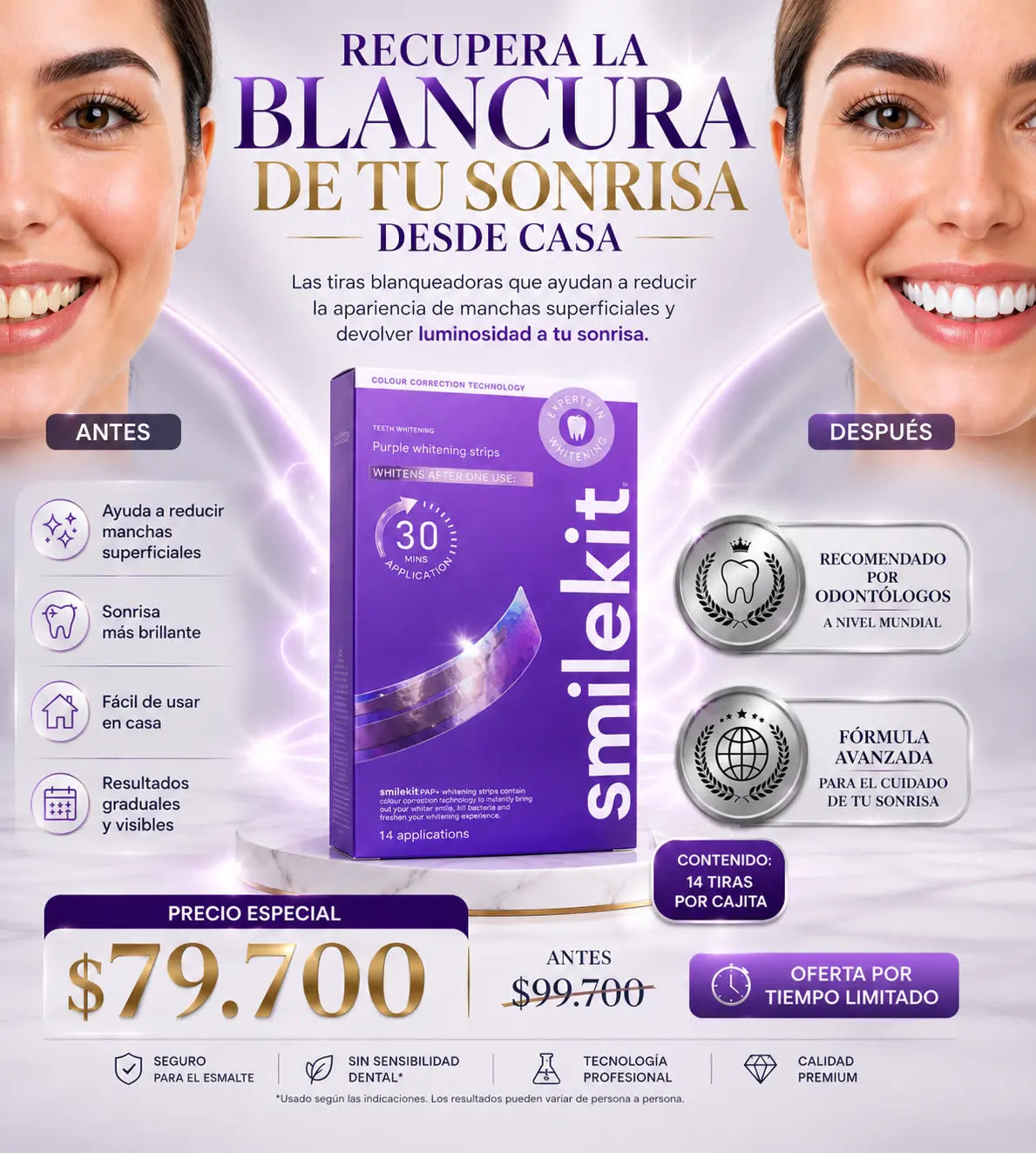 TIRAS SMILEKIT (VERSIÓN ORIGINAL)