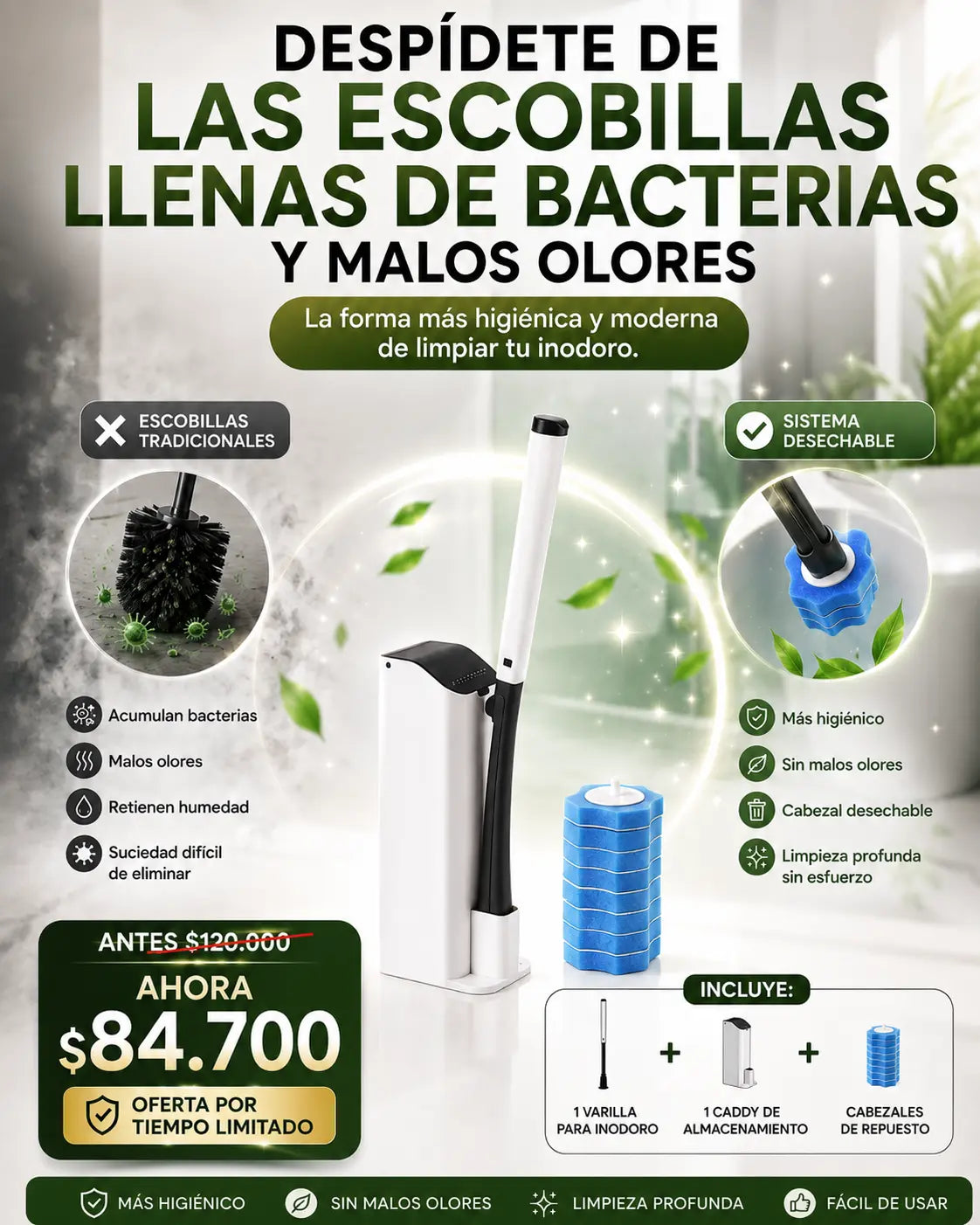 ESCOBILLA DE BAÑO CLEANEST™