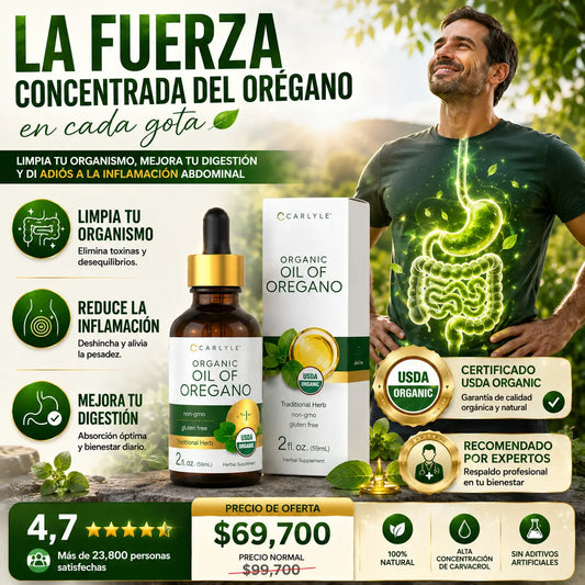 Gotas Aceite de Orégano