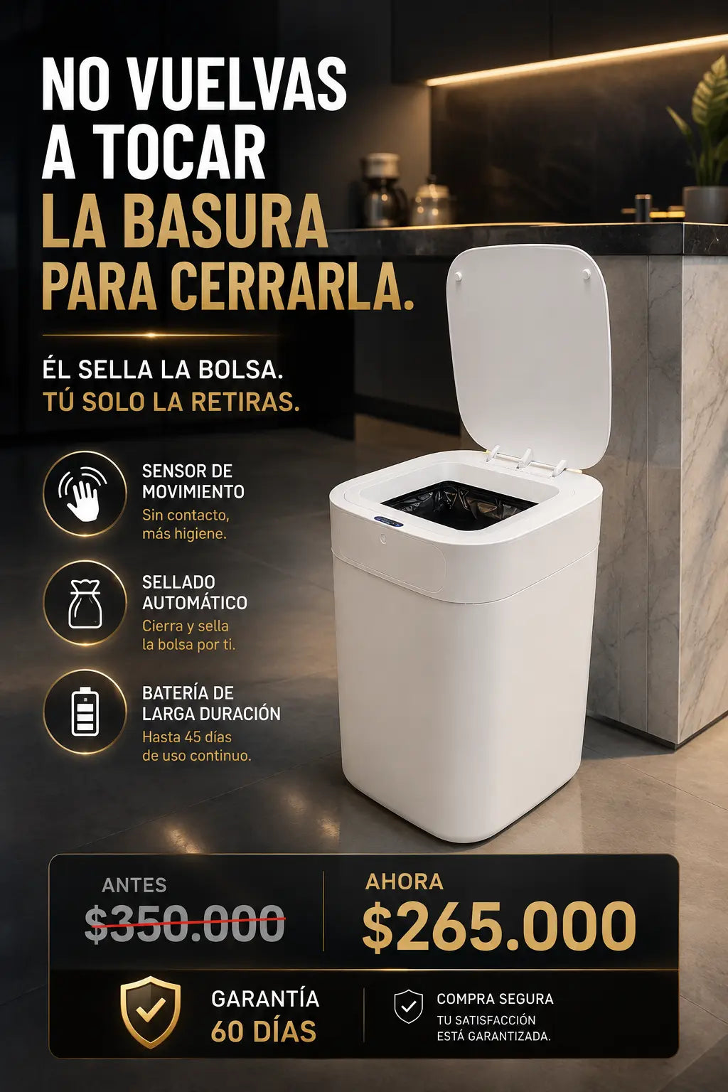 CANECA DE BASURA INTELIGENTE