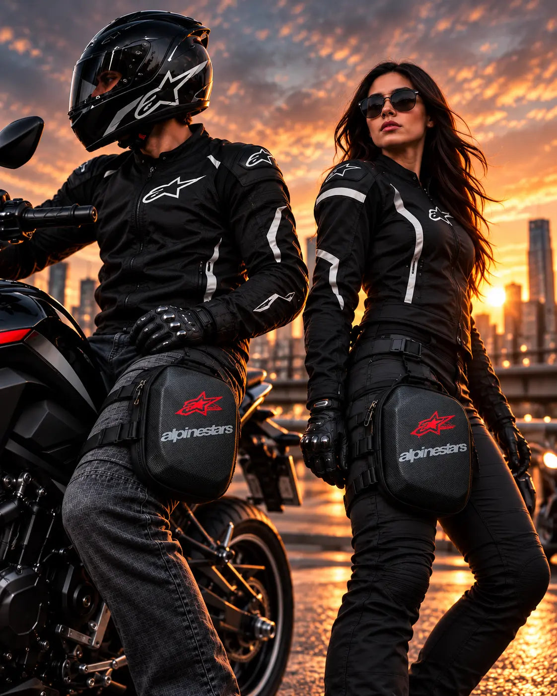 PIERNERA PARA MOTOCICLISTAS