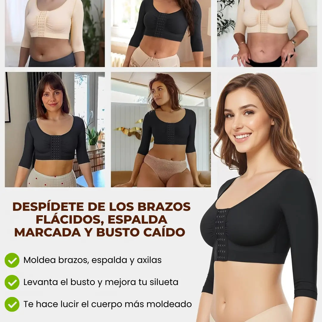 SOSTEN LEVANTA BUSTO - FAJA COMPRESORA Y CORRECTOR DE POSTURA - SILUETA FIT™ 3 EN 1