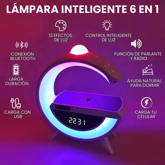 LÁMPARA INTELIGENTE 6 EN 1