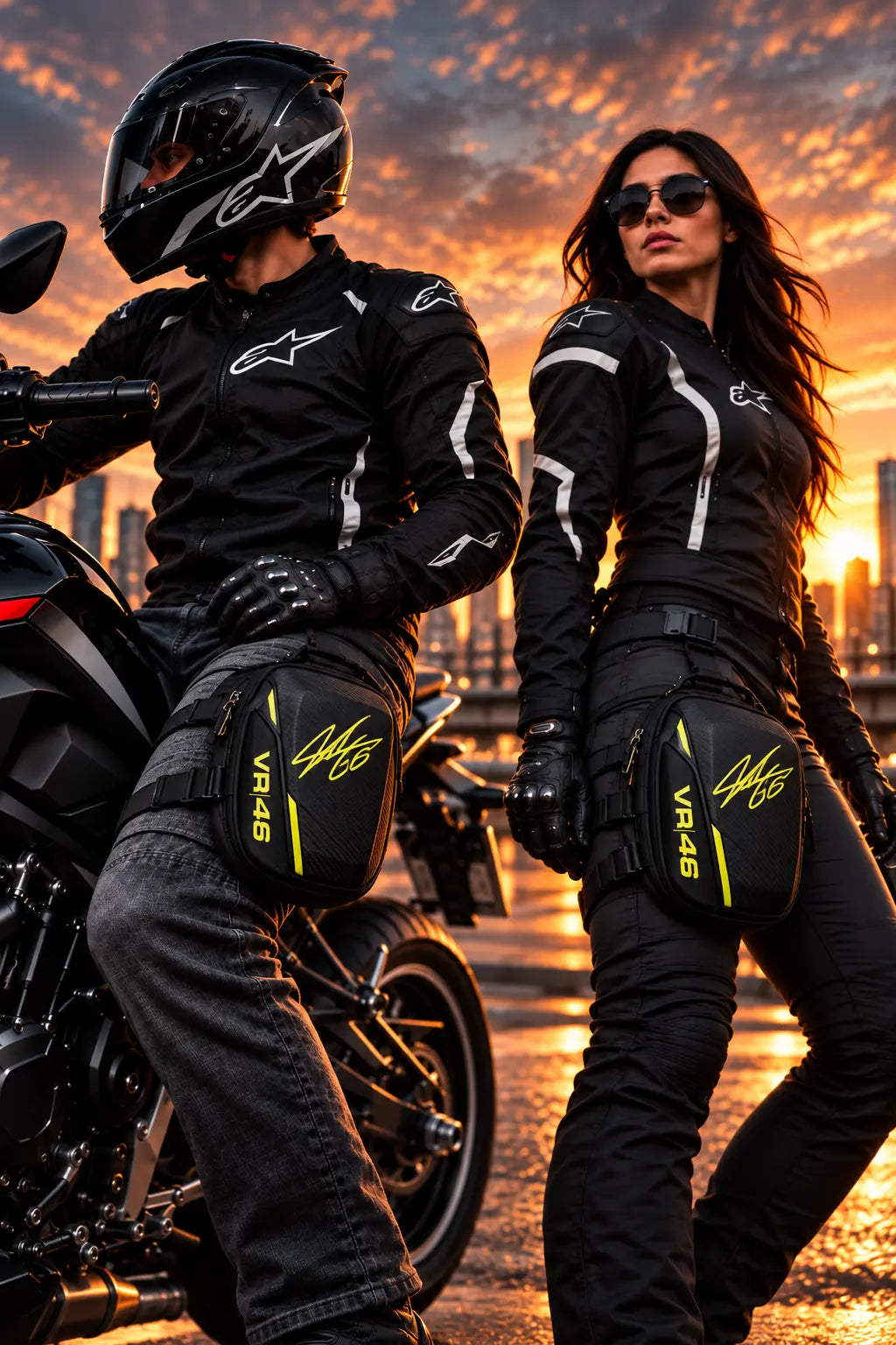 PIERNERA PARA MOTOCICLISTAS